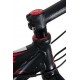 Bicicleta de montaña Massi Trax Negra Detalle Dirección