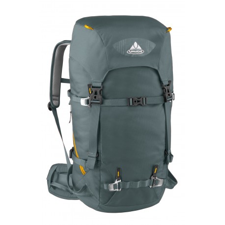 Mochila técnica Vaude Challenger 35+10 Gris antracita