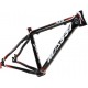 Bicicleta de montaña Massi KIT Fura Tech Negra - Detalle del cuadro.
