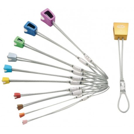 Empotradores Climbing Technology Carved Shocks (Kit de 7 unidades)