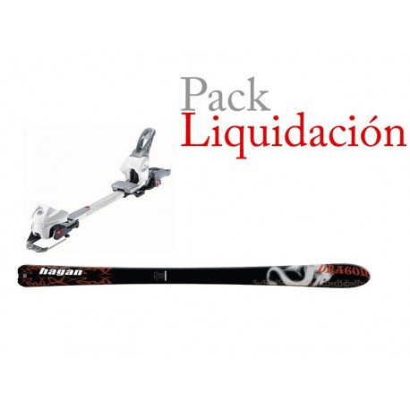 Pack Esqui de Travesía Hagan Dragon + Fijación Diamir Experience