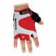 Guantes Spiuk Top Ten MTB y Carretera - Blanco/Rojo