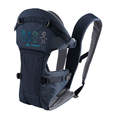 Mochila portabebe Vaude Soft IV Frontal Azul