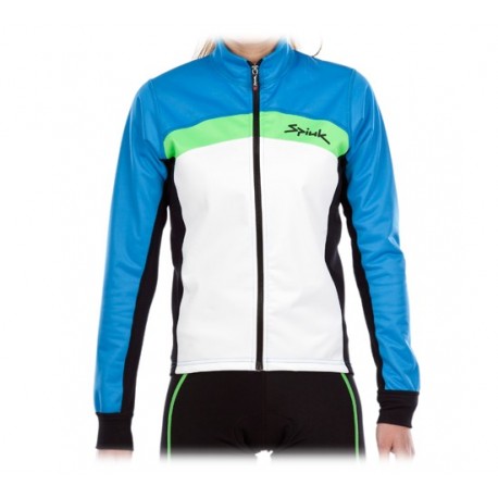 Chaqueta Spiuk Elite Race Woman Jacket 2014 Azul y Blanco