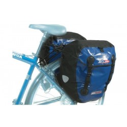 Alforjas traseras Massi CM 227 DOUBLE 100% IMPERMEABLE-AZUL