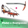 Pack Climbing Technology Crampones Semiautomaticos + Piolet Tour Light