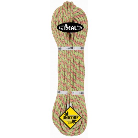Cuerda Beal Cobra II 8.6 de 50 metros DCVR Unicore amarilla