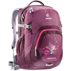 Mochila Deuter Graduate Diseño floral morada