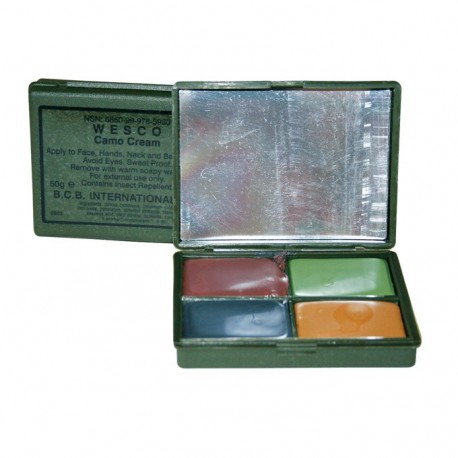 Crema de camuflaje 4 tonos Altus