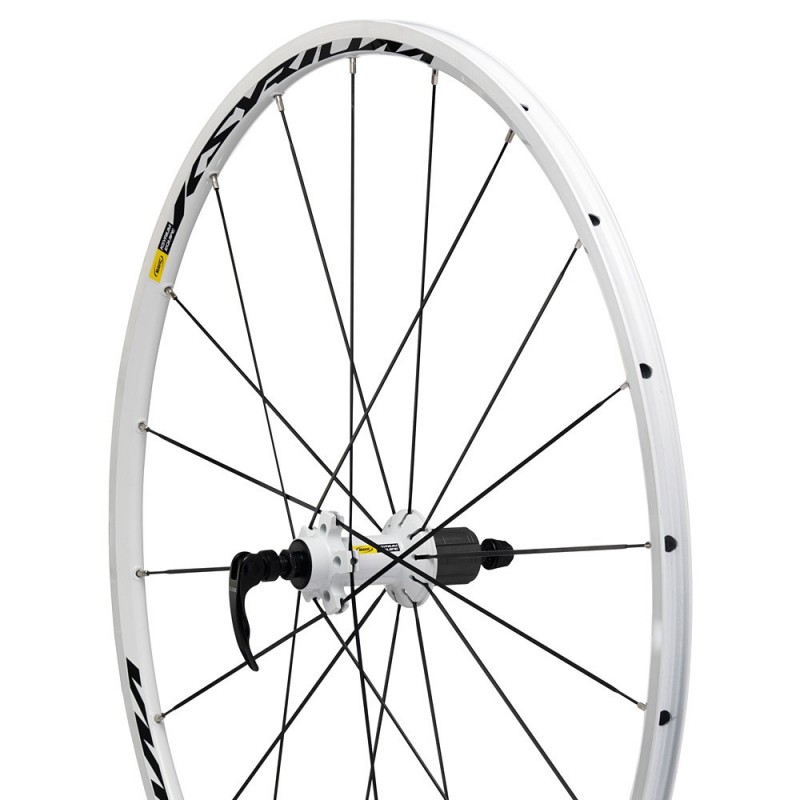 Pesimista Variante Cabecear Juego de Ruedas Mavic Ksyrium Equipe Shimano 2011 Blancas - Tanka Sports