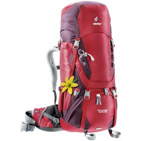 Mochila Deuter Aircontact 40 + 10 SL Roja