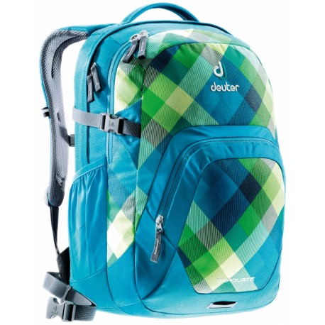 Mochila Deuter Graduate Azul Diseño Cuadros